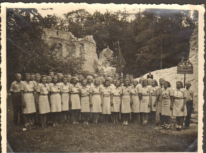 foto Paide laulupäeval 18.juuli 1949