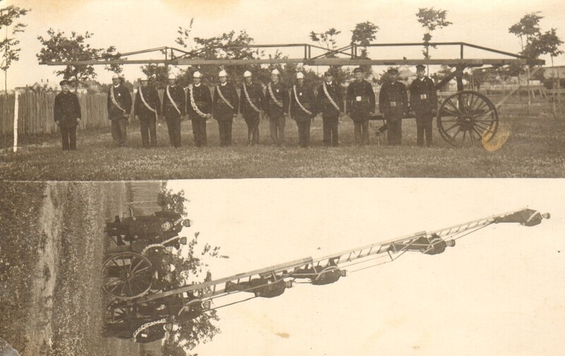 foto, tuletõrjujad Türil 1933.a.