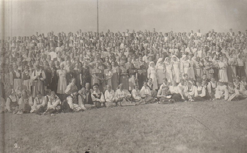 klaasnegatiiv, VIII Paide kirikunoorte päevad 1939.a.