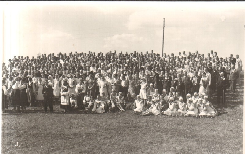 klaasnegatiiv, VIII Paide kirikunoorte päevad 1939.a.