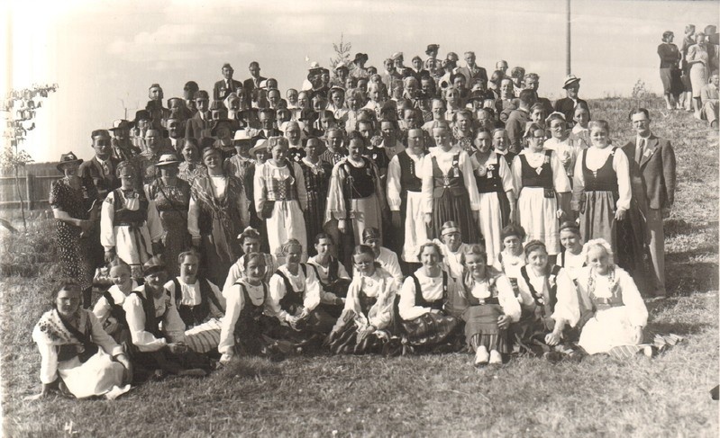 klaasnegatiiv, VIII Paide kirikunoorte päevad 1939.a.