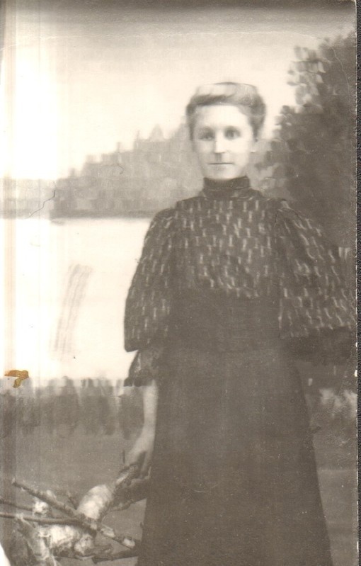 klaasnegatiiv, prl. R.Rieki portree 1905.a.