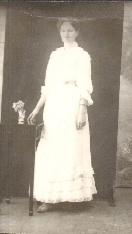 klaasnegatiiv, prl. Böheri portree 1906.a.
