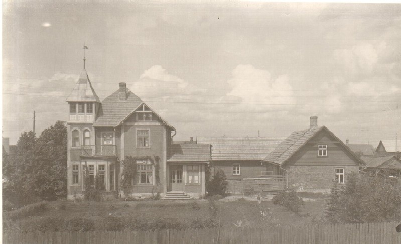 klaasnegatiiv, Margus Laube majad 1933.a.