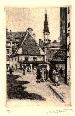 View of the castle from Kullassepa Street  duplicate photo