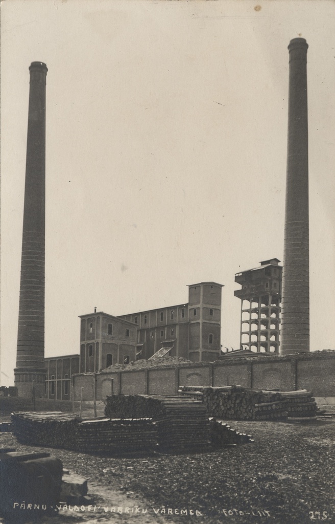 Ruins of the Pärnu Valdofi factory