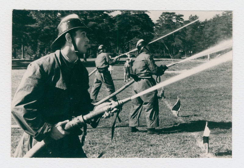 Tallinna VTÜ komandode tuletõrjevõistlused, võitlushargnemine autopritsiga