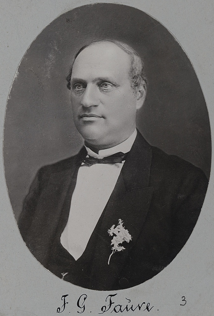 Tartu VTS peamees 1877-1882 F.G.Faure
