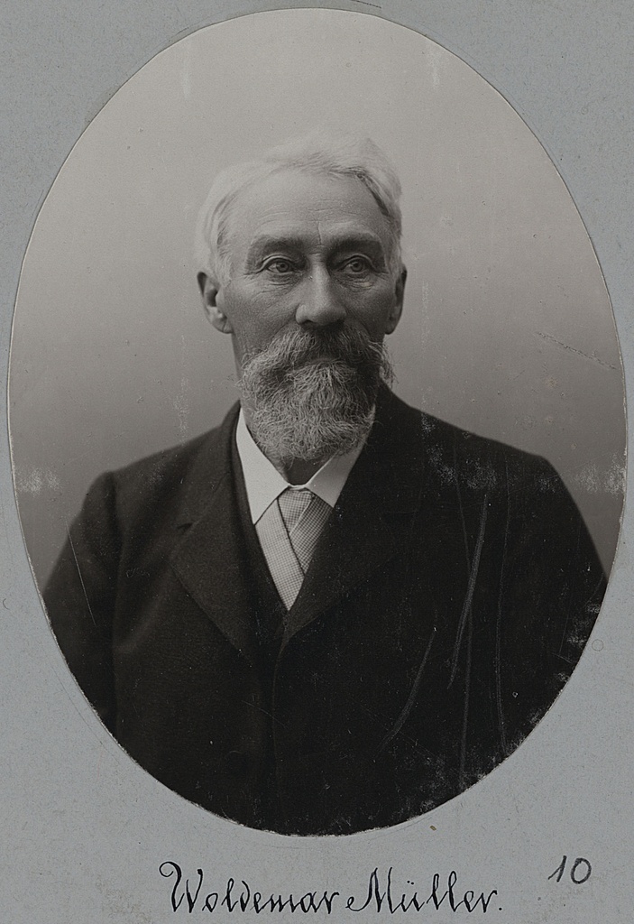 Tartu VTS aurupritsi jaoskonna pealik 1882-1890 Woldemar Müller
