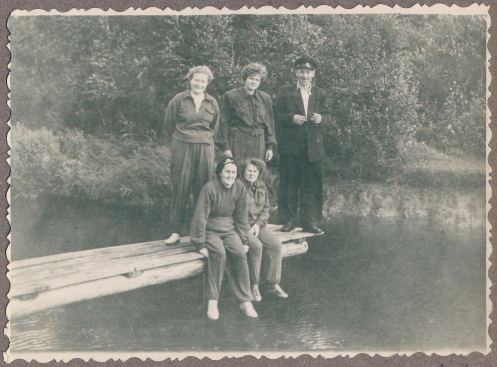 Võistkond puhkehetkel