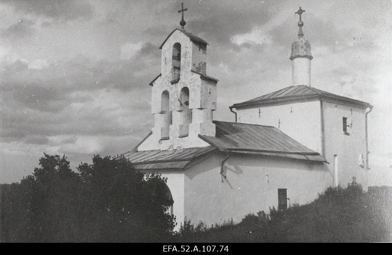 Nikolai Imetegija kirik Truvori linnamäel Vana-Irboskas.