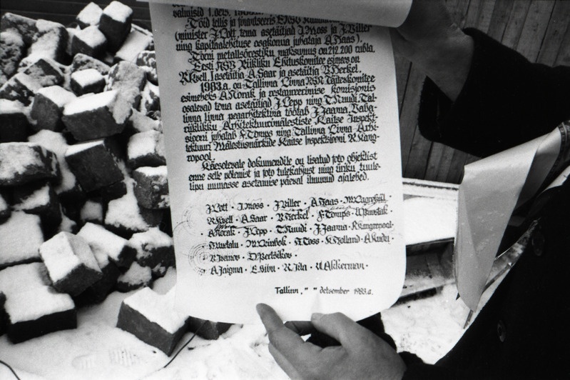 Niguliste kirik, tornikiivri taastamistööd