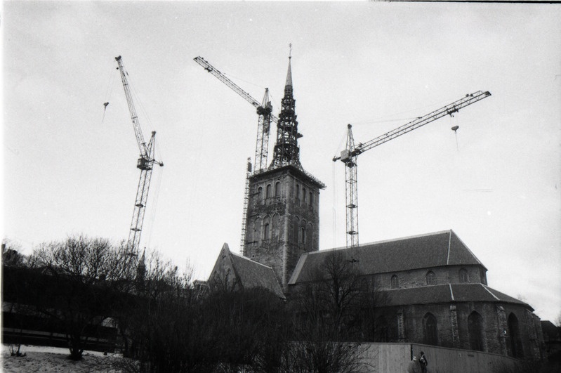 Niguliste kirik, tornikiivri taastamistööd