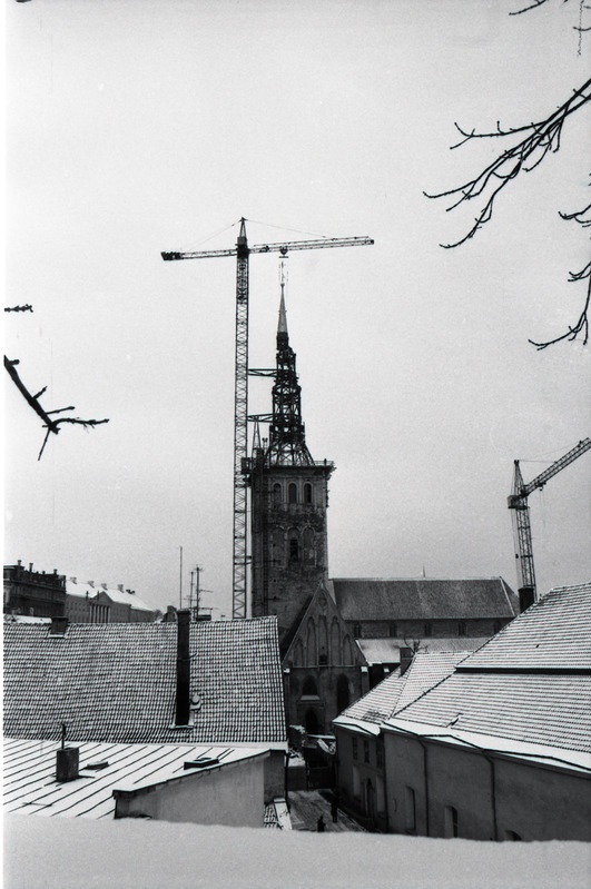 Niguliste kirik, tornikiivri taastamistööd