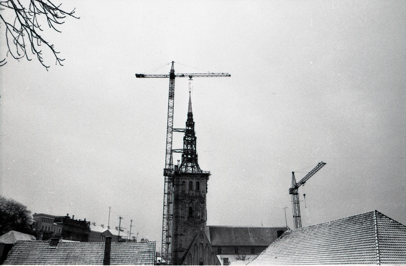 Niguliste kirik, tornikiivri taastamistööd