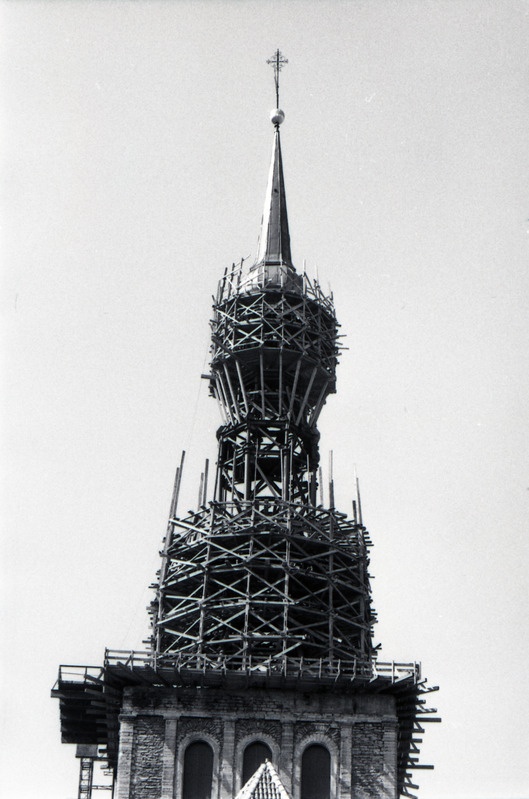 Niguliste kirik, tornikiivri taastamistööd