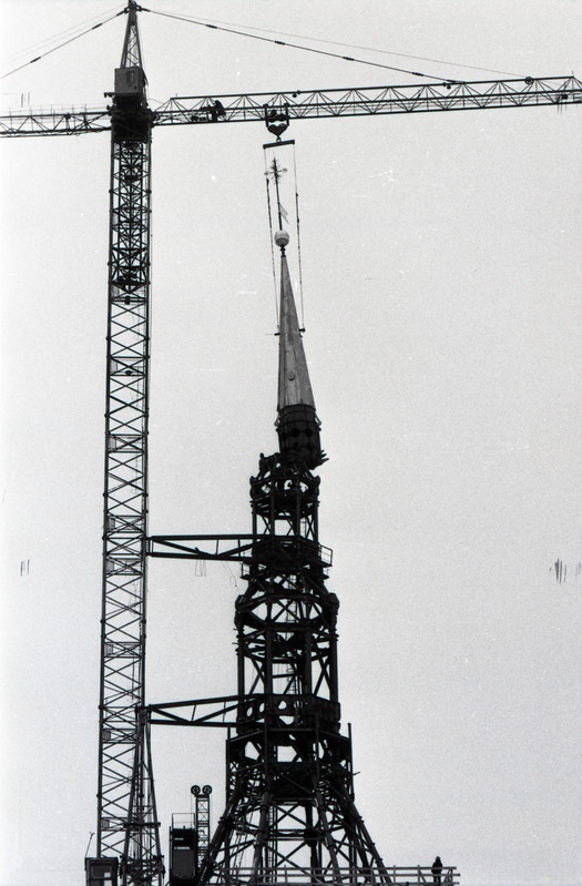 Niguliste kirik, tornikiivri taastamistööd