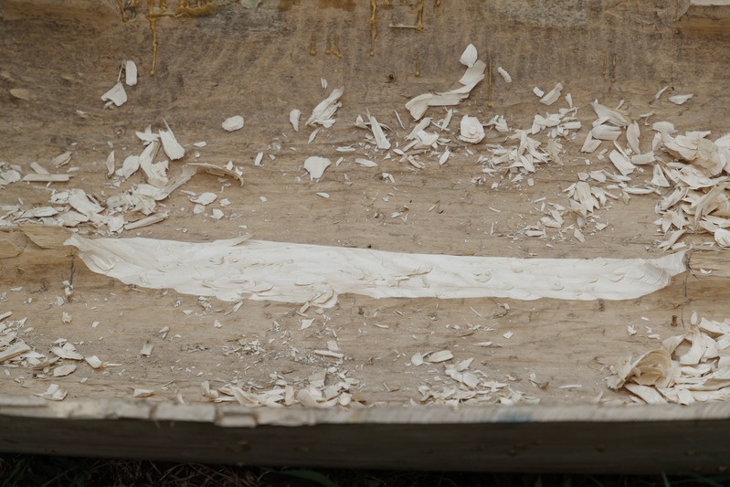 Rootsu eemaldamine haabja põhjast