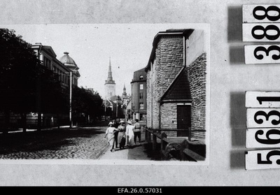 Vaade Suur-Karja tänavale.  duplicate photo