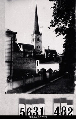 Vaade Oleviste kirikule.  duplicate photo