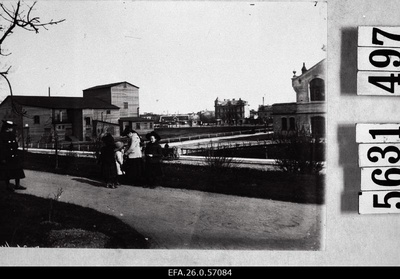 Vaade Uuele turule Saksa teatri ees.  duplicate photo