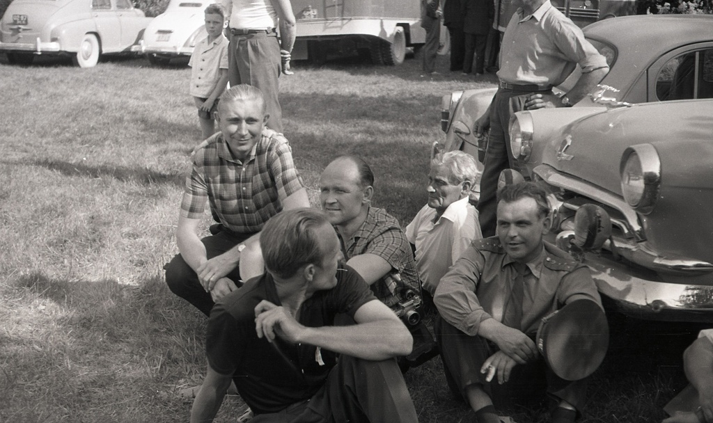 II maailmasõja nõukogude armee veteranide kokkutulekTehumardil 1964. aastal