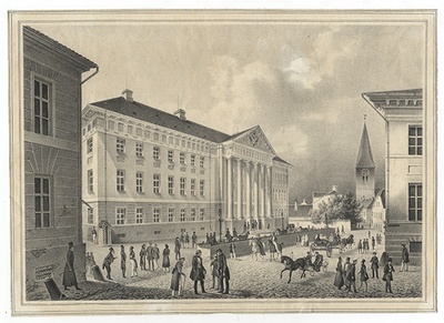 Schlater, f. "Tartu University Building"  duplicate photo