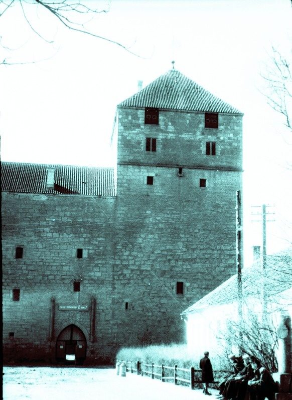 Kuressaare linnus: vaade kirdefassaadile