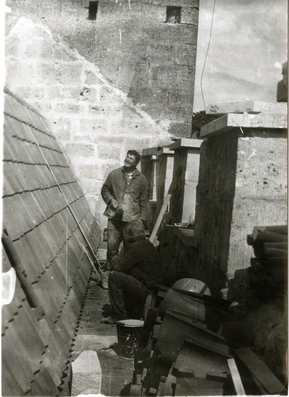 Kuressaare linnuse kagutiiva kaitsekäigu restaureerimine