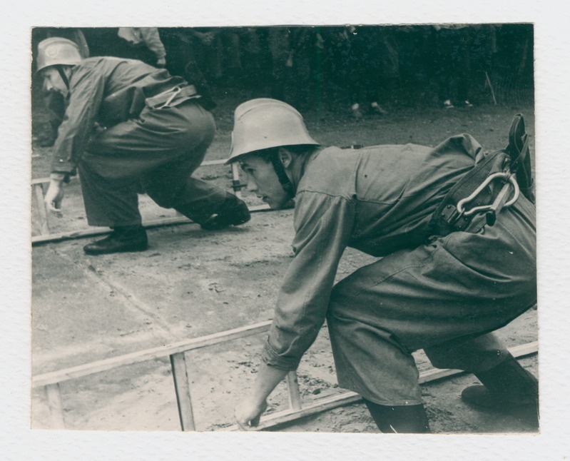 Vabariigi I meistrivõistlused tuletõrjespordis, konksredeliga ronimise start