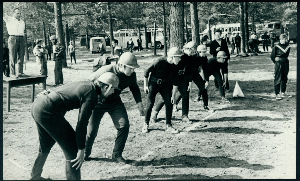 Vabariiklikud VT komandodevahelised võistlused, võistkond stardijoonel