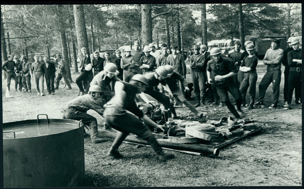 Vabariiklikud VT komandodevahelised võistlused, võistlushargnemine mootorpumbaga