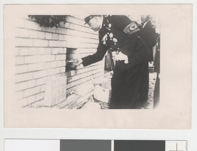 Nõmme VTÜ depoole nurgakivi asetamine  duplicate photo