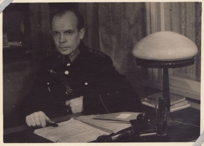 Tallinna Kutselise Tuletõrje Nõmme komando ülem Armand Eller  duplicate photo