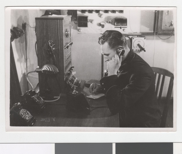 Rein Preemet Tallinna Kutselise Tuletõrje sidekeskuses Gogoli tn 2