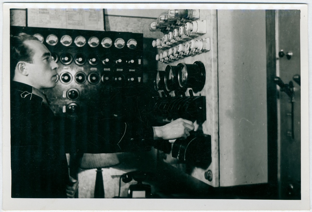 Voldemar Puhm Tallinna Kutselise Tuletõrje sidekeskuses Gogoli tn 2