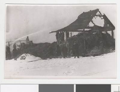 Tallinnas Pärnu mnt 37 heinaküüni põleng, kus hukkus 10 inimest  duplicate photo