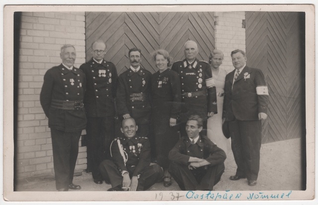 Nõmme VTÜ liikmed ühingu 27 aastapäeval