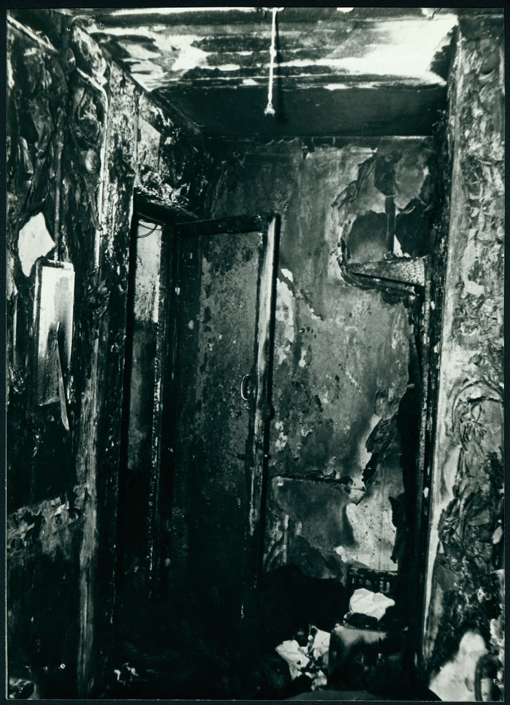 Korter pärast põlengut