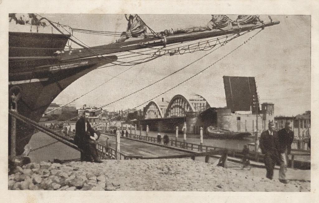 Pärnu new, old bridge