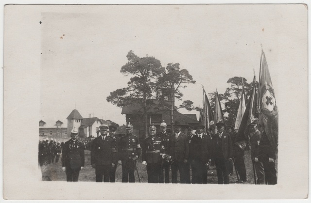 Soome tuletõrjedelegatsiooni vastuvõtmine Nõmme VTÜ liikmete poolt