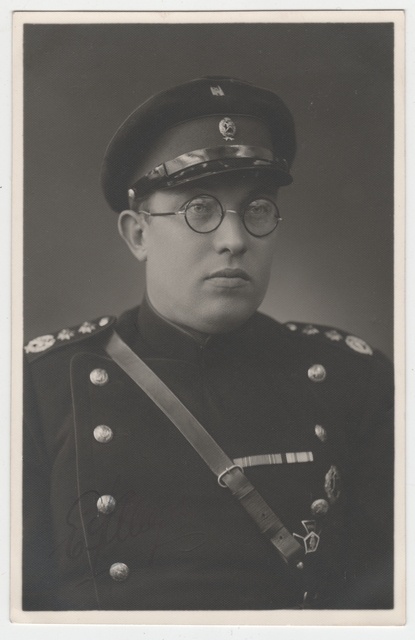 Tartu VTÜ ronijate kompanii pealik Erich Jaegel