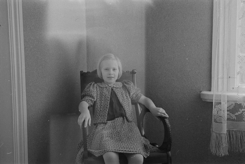 Elo Kurvits jõulude aegu 1938