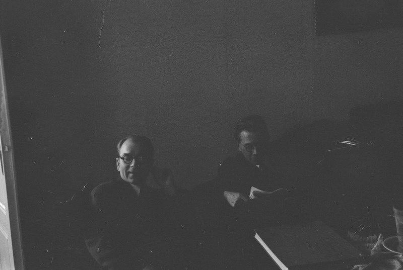 Eduard Ole ja Friedebert Tuglas, 1938