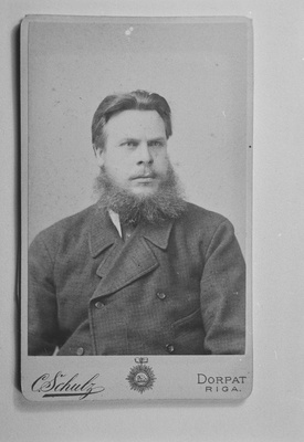 Gustav Niggol, Friedebert Tuglase tädimees, Helmi Meri isa  duplicate photo