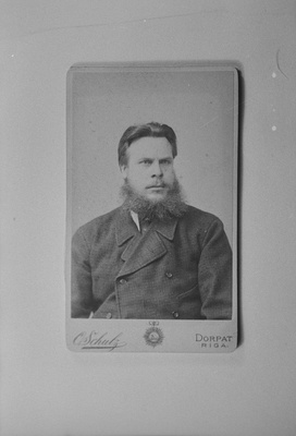 Gustav Niggol, Friedebert Tuglase tädimees, Helmi Meri isa  duplicate photo