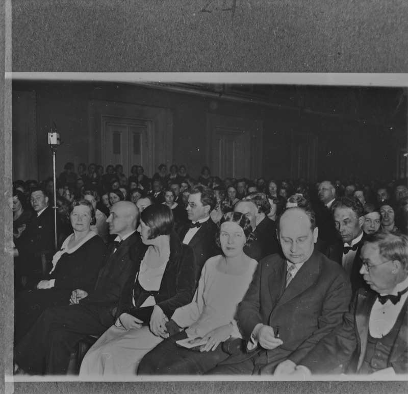 Marie Underi 50 aasta juubeliaktus Estonia kontserdisaalis, 30.03.1933