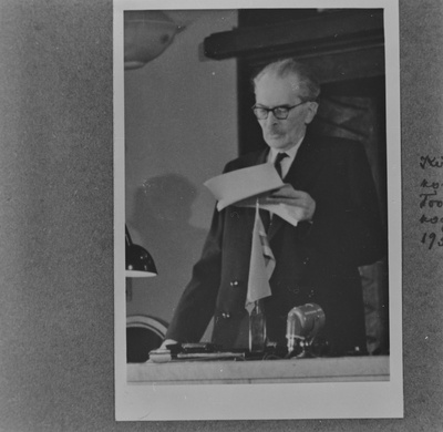 Kirjanike Liidu IV kongressi avamine Toompeal Ülemnõukogu saalis 18. dets. 1958  duplicate photo