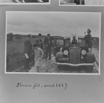 Plussa jõel, suvel 1937  duplicate photo