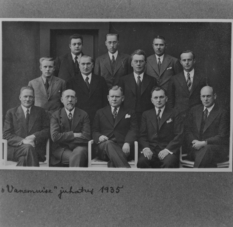 Vanemuise juhatus 1935